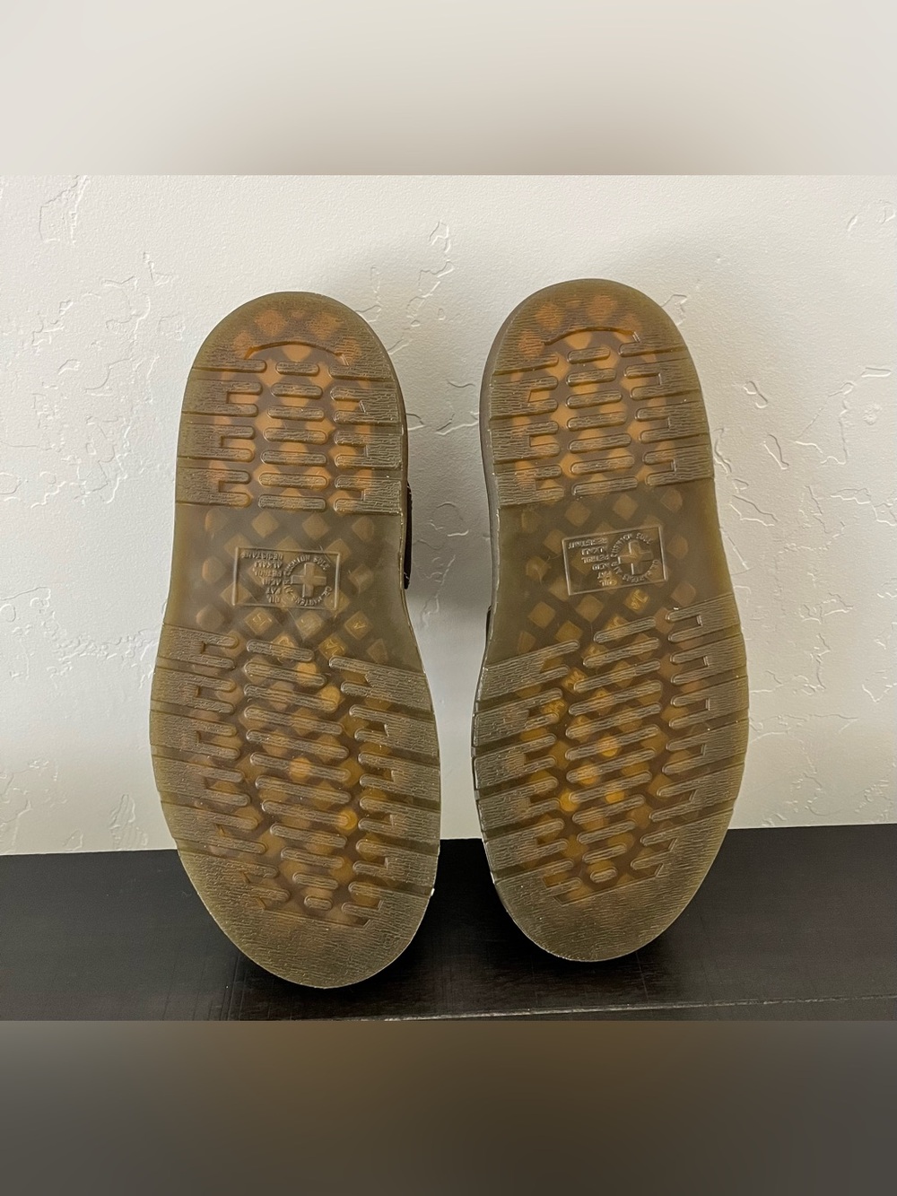 Dr. Martens Brown Leather Maxxy Slide Platform Sandals US Size Men 9 Women 10 - Picture 14 of 15